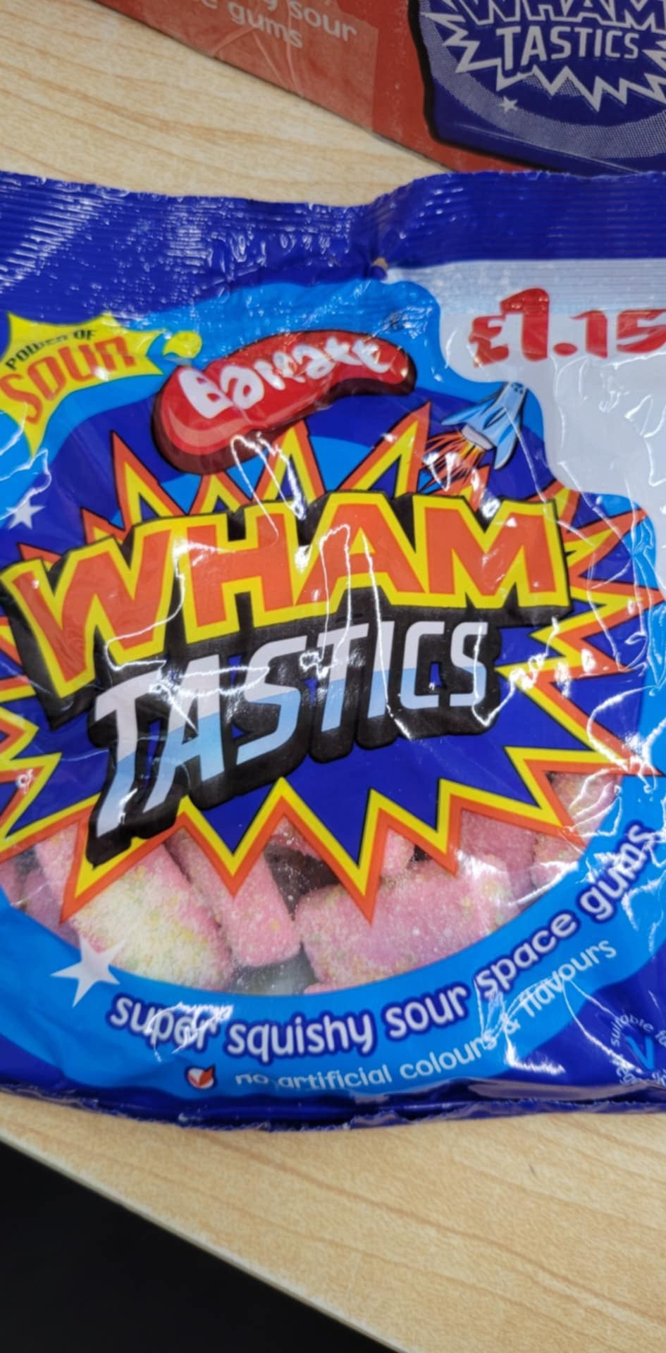 Barratt Wham tastics 120g