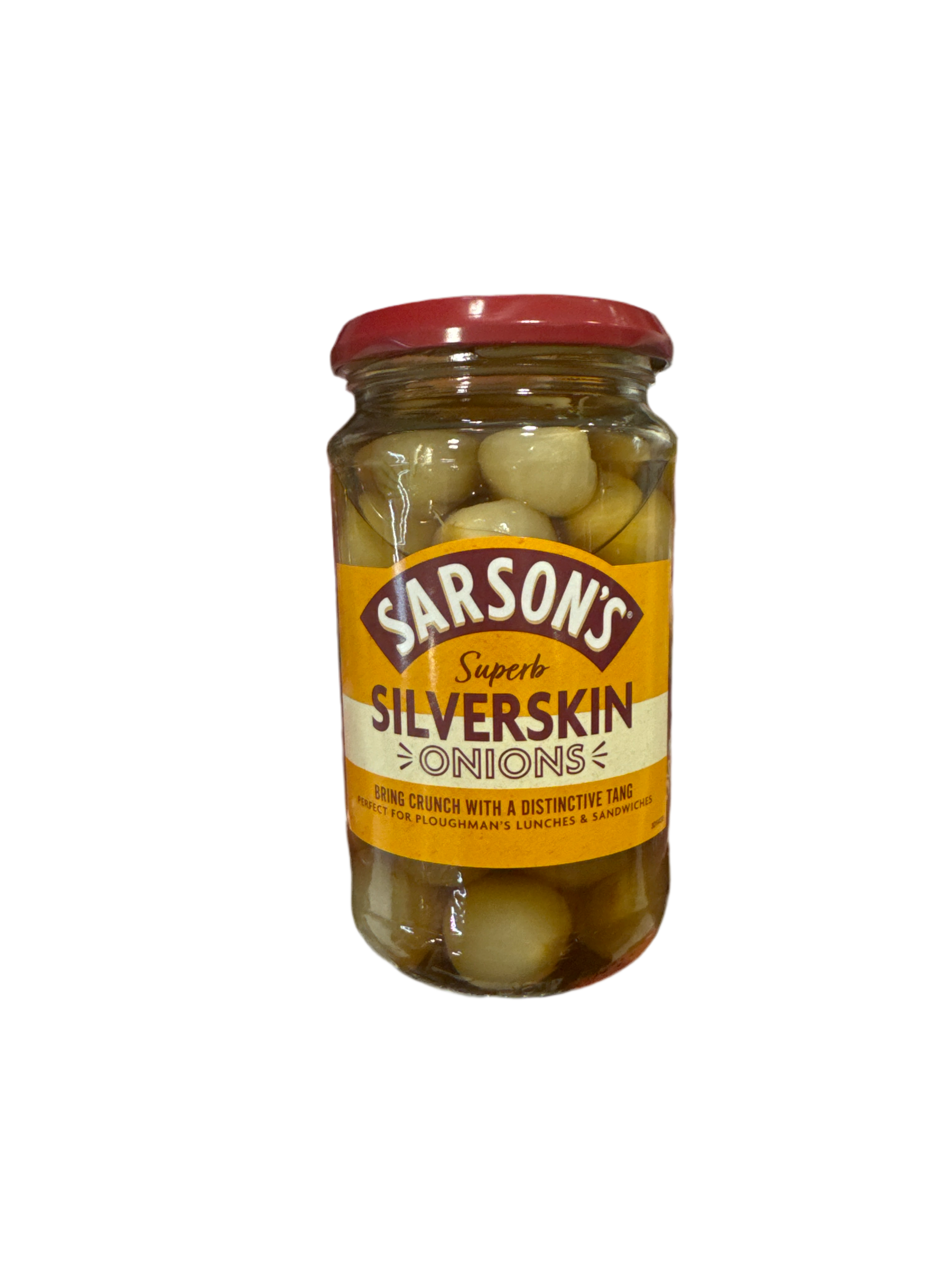 Sarsons Silverskin ONIONS 460g