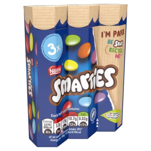 Nestle Smarties Hexatube 3 pack