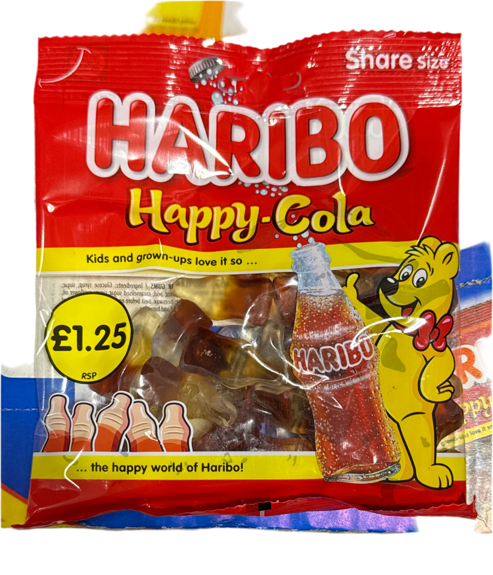 Haribo Happy Cola Bottles 140g