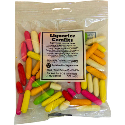 Bumper pack Liquorice comfits 115g