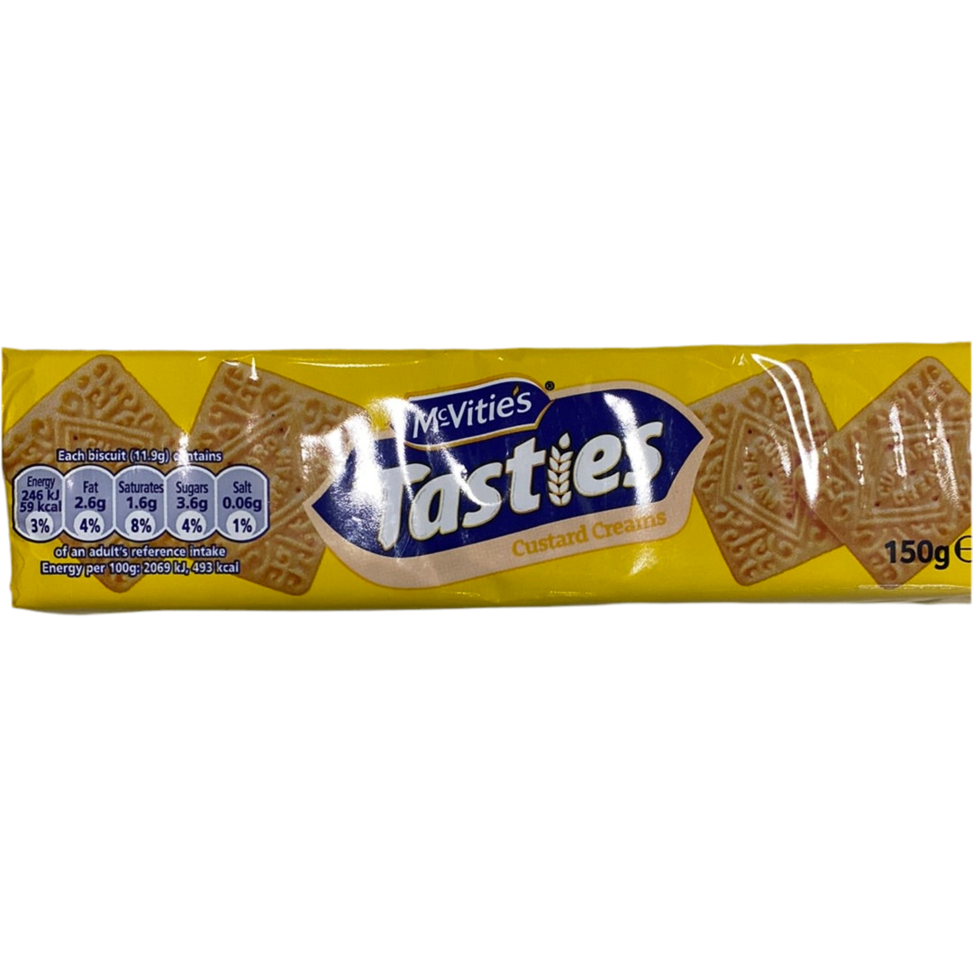 McVities Tasties Custard Creams 150g