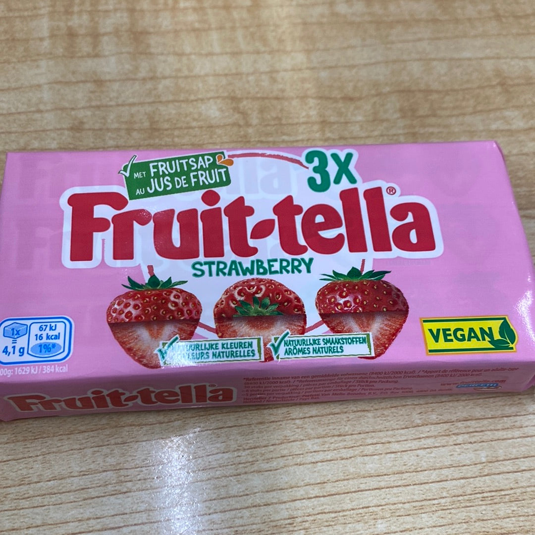 Fruitella Strawberry singles