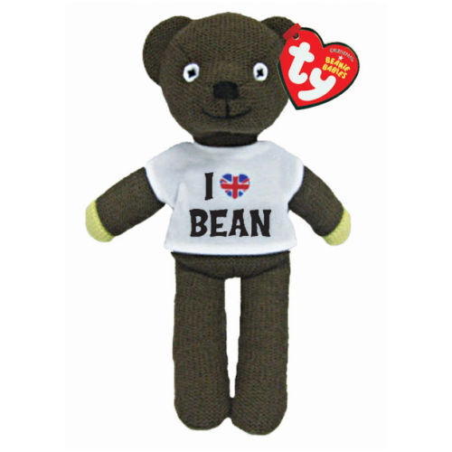 TY BEANIE MR BEAN TEDDY with T-Shirt Large 38cm