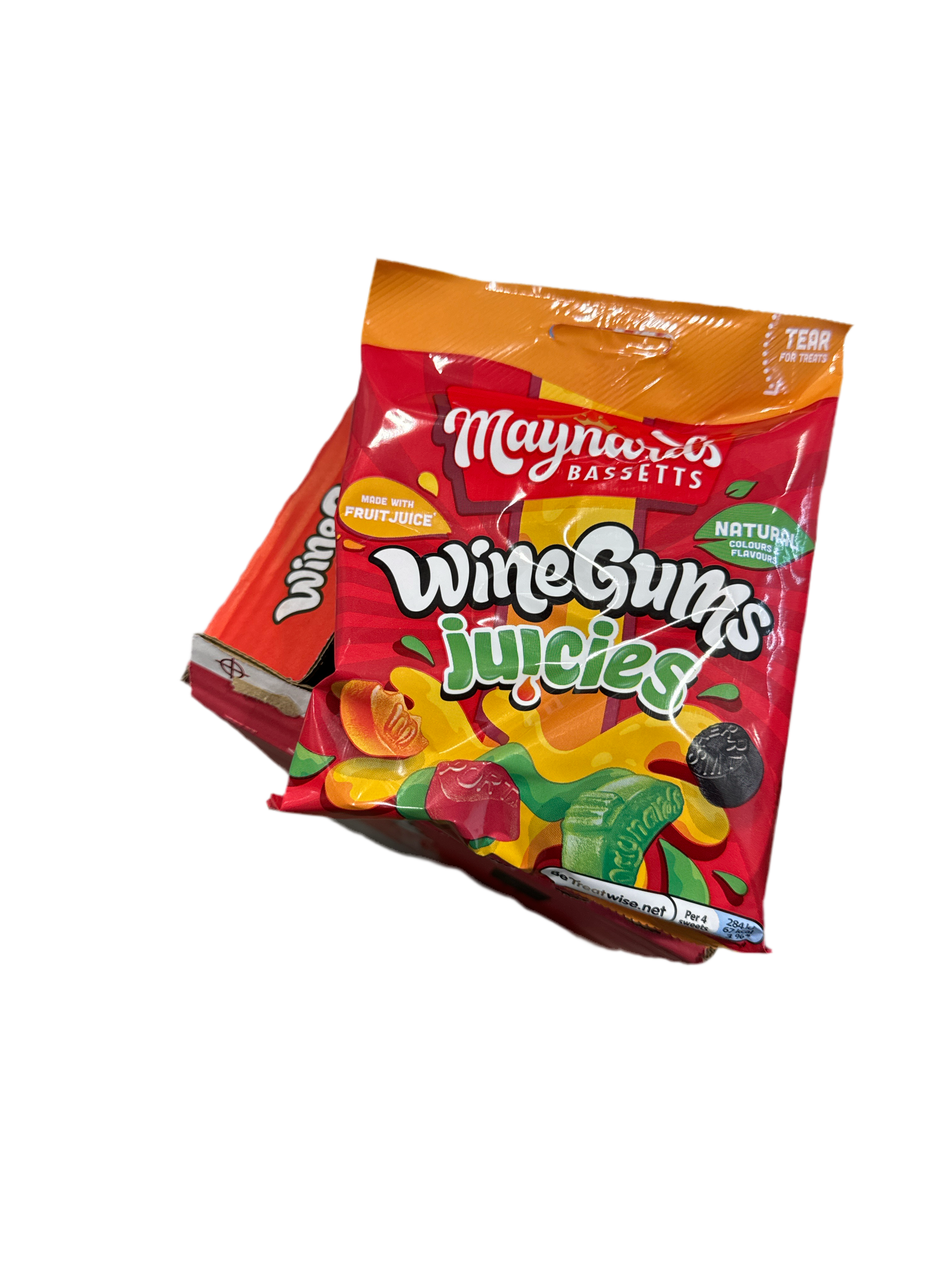 MAYNARD'S BASSETTS WINE GUMS Juices 130g