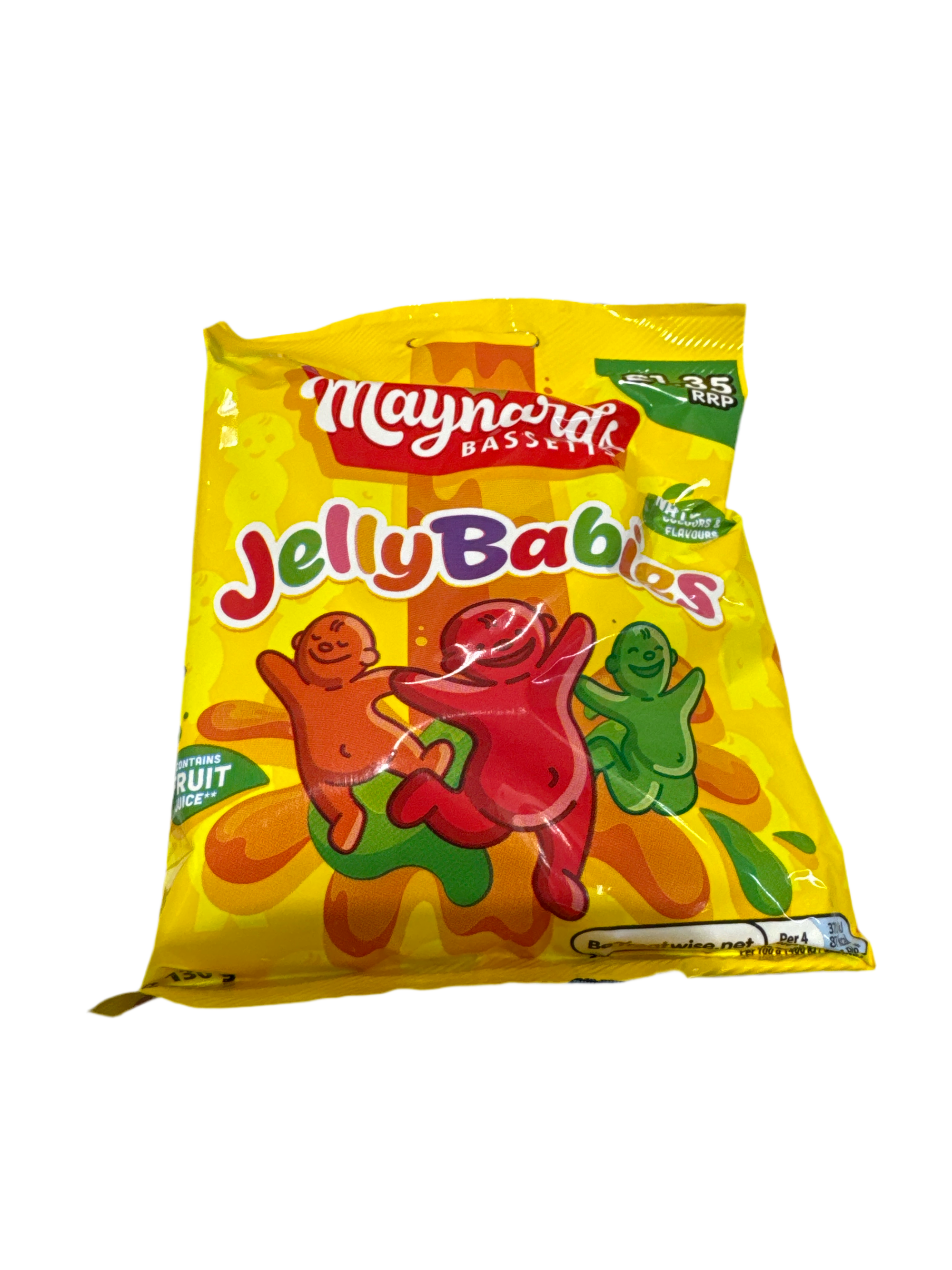 Maynards Bassetts Jelly Babies 130g