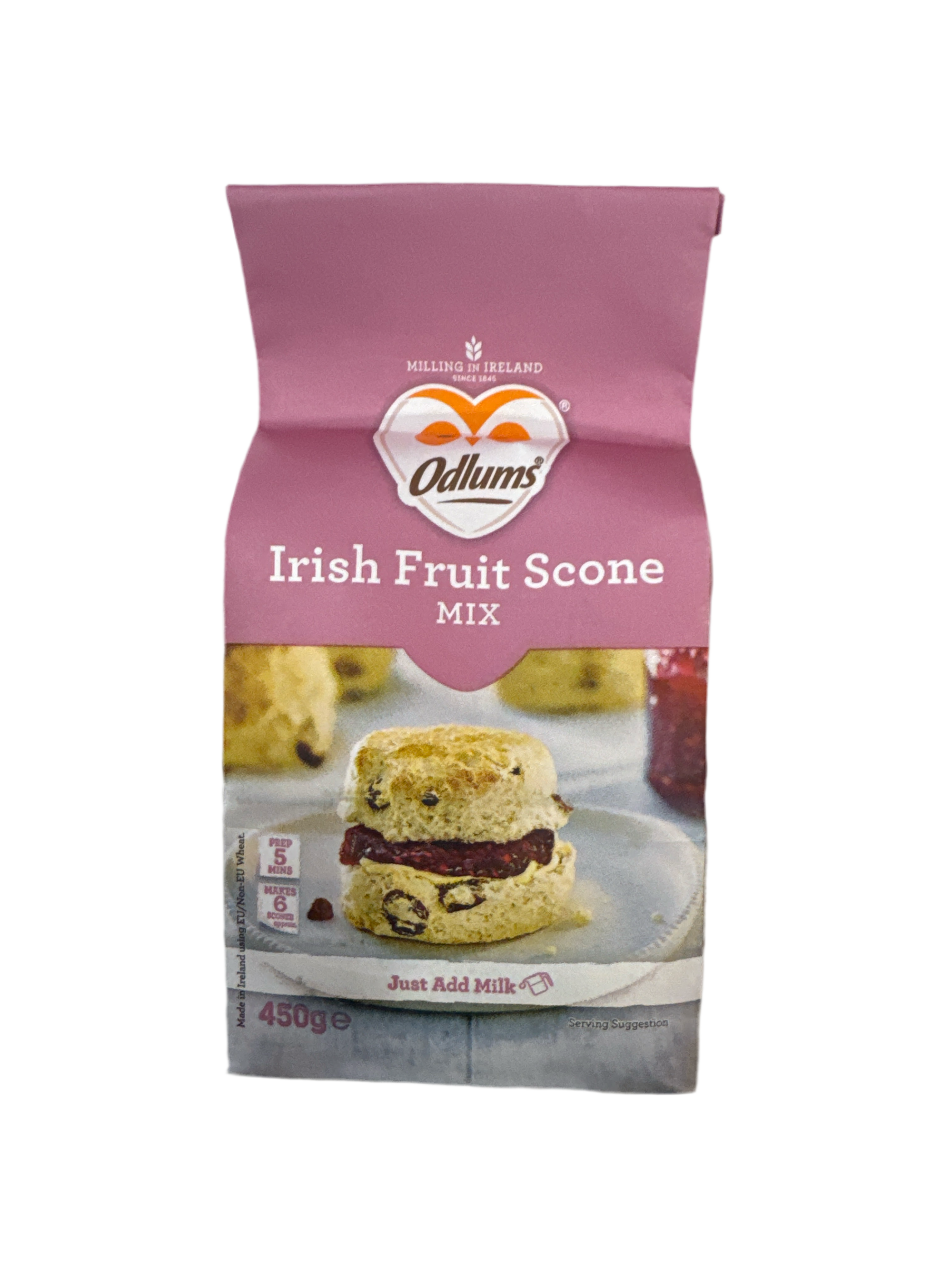 Odlums Irish Fruit Scones Mix 450g