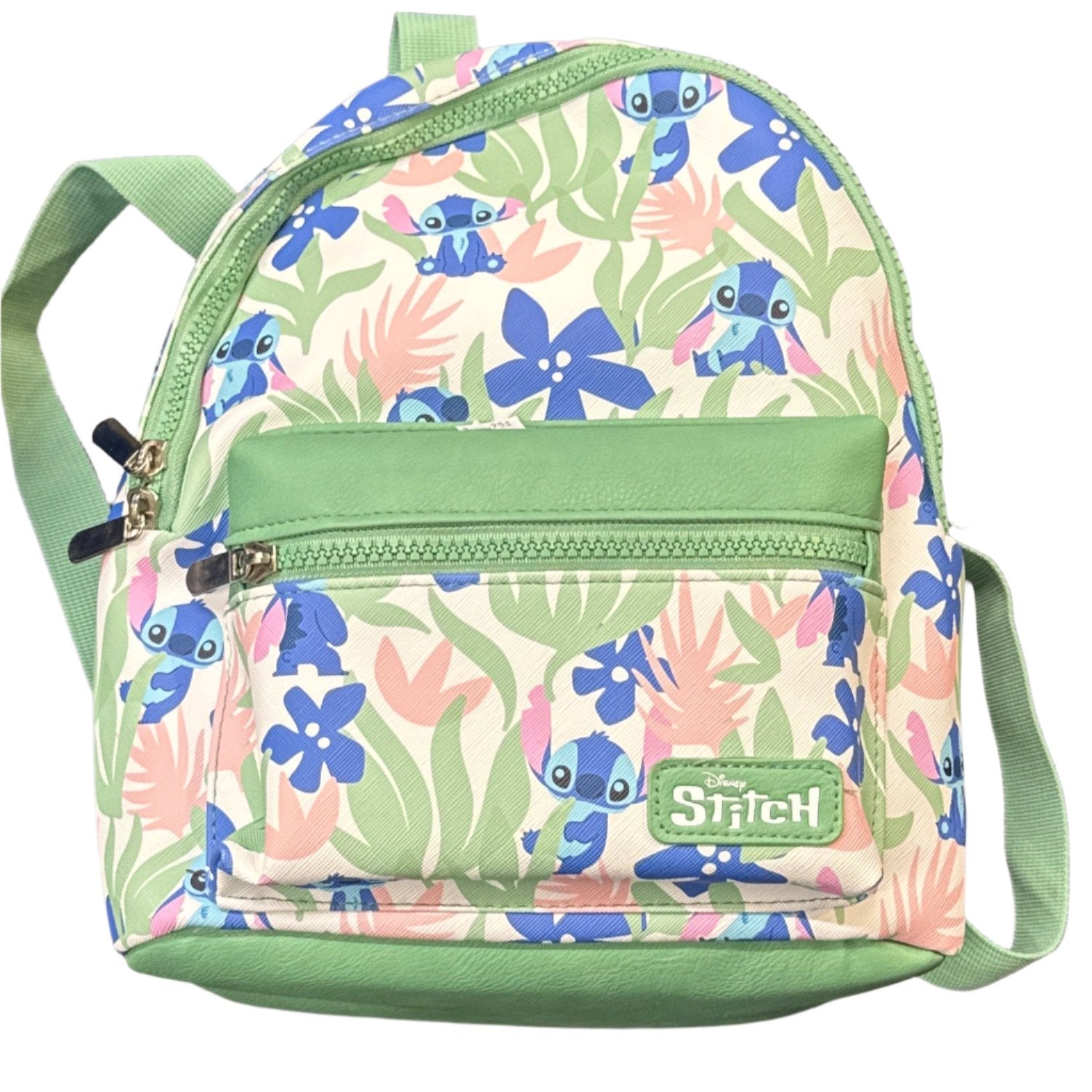 Stitch back pack green