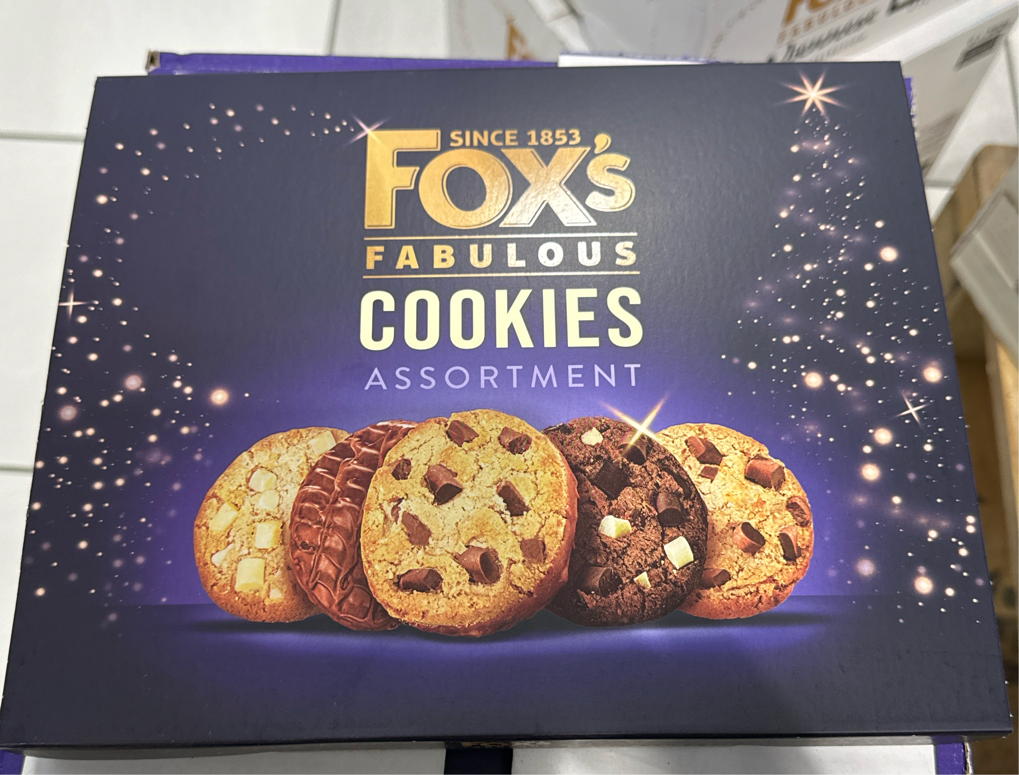 Foxs Fabulous cookies assorted Carton 365g