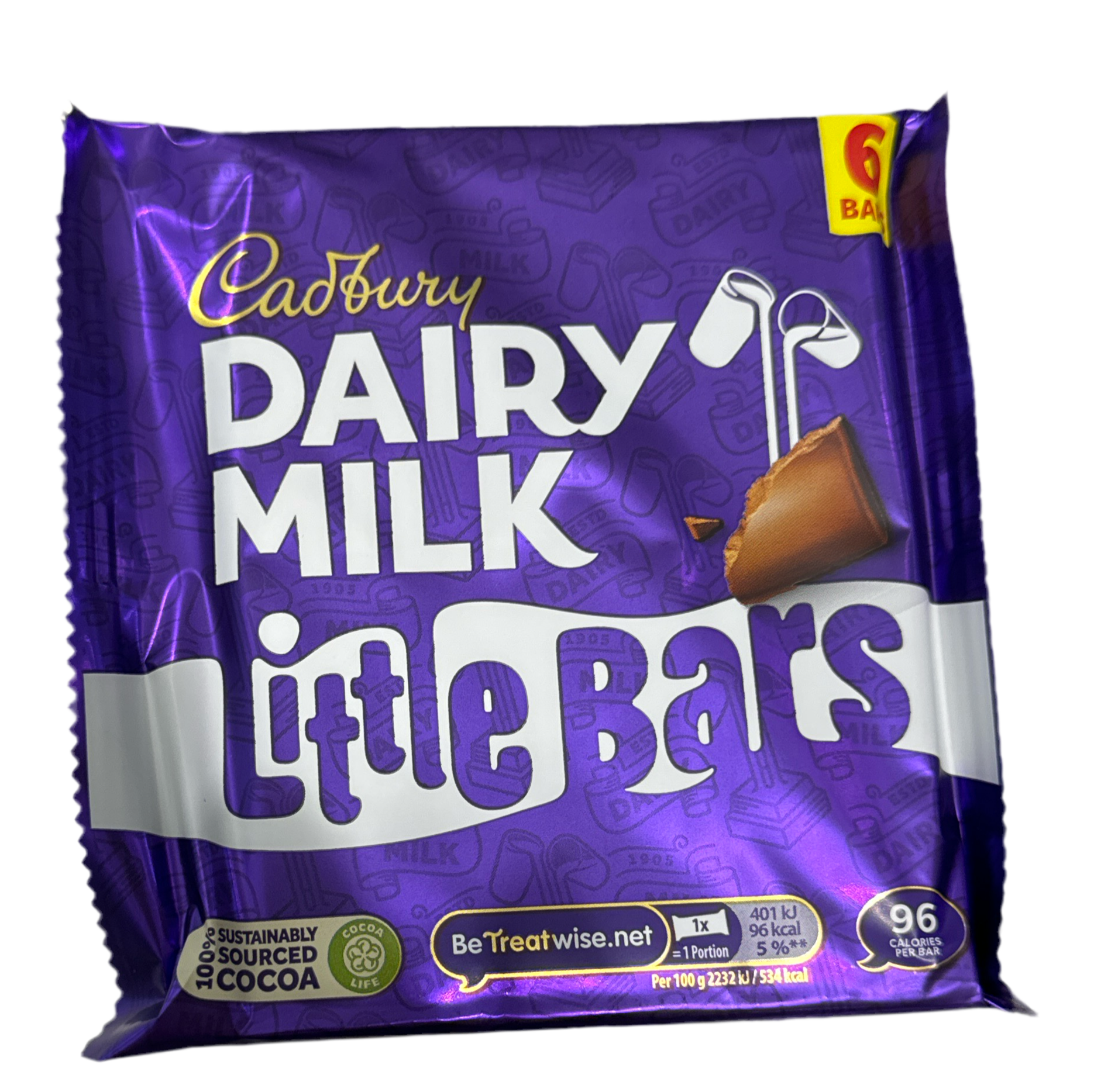 Cadbury Dairy Milk Little Bar 6 Pack