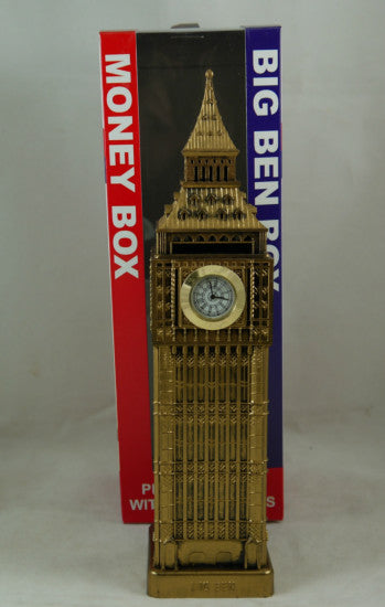 Big Ben Money Box with Clock - Little taste of home