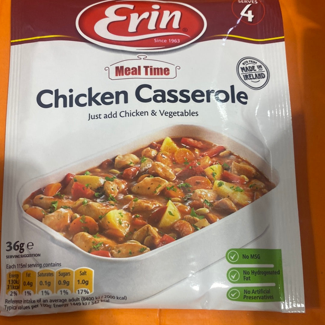 ERIN CHICKEN CASSEROLE 36g