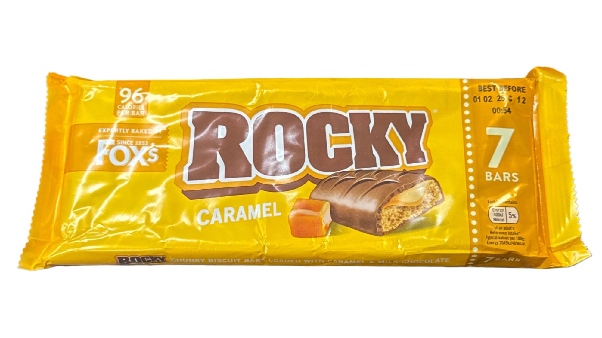 Fox's Rocky Caramel 7 pack