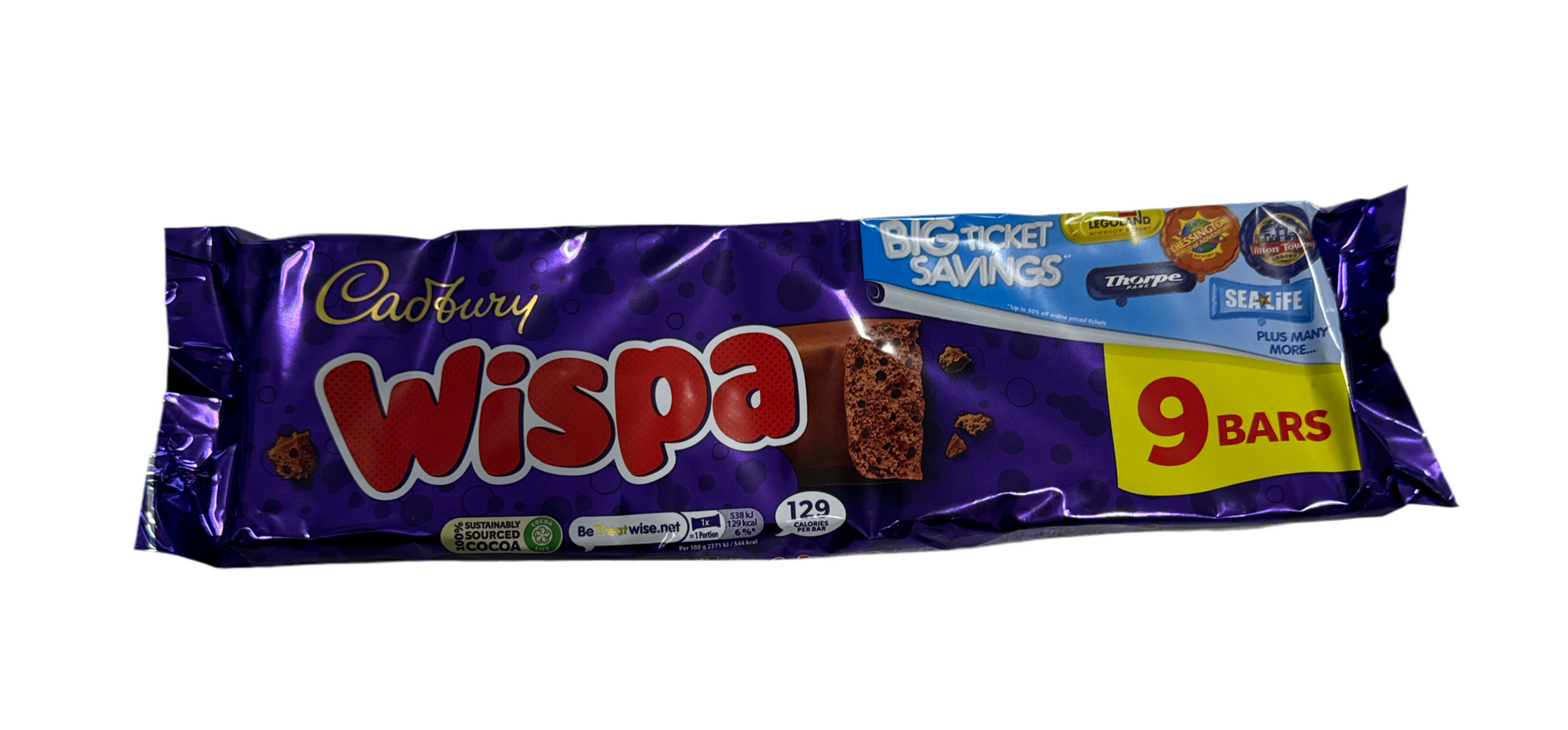 CADBURY WISPA 9 PACK