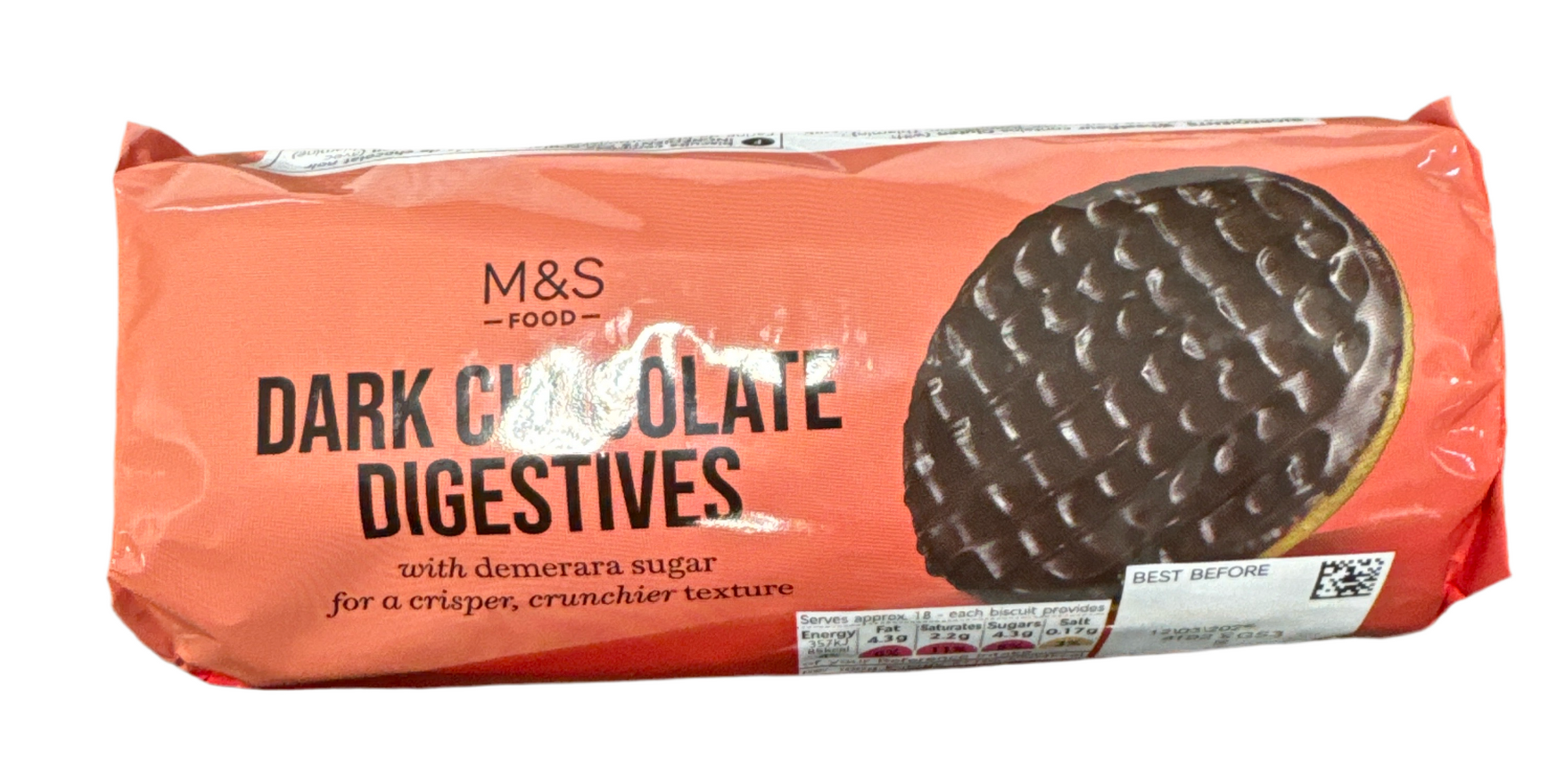 M&S Digestives Dark Chocolate 300g