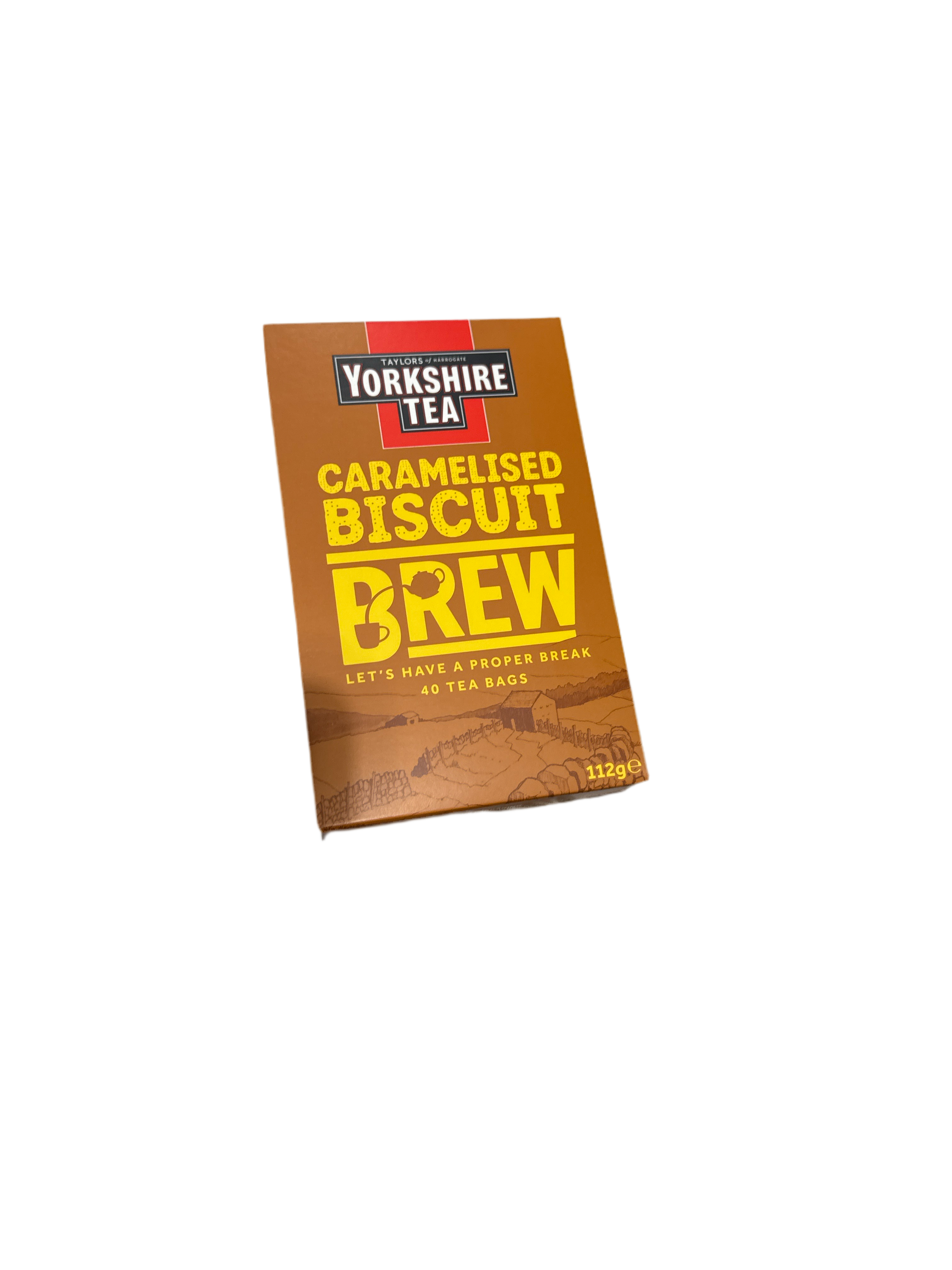 Taylors Yorkshire Tea Caramelised Biscuit Brew 112g x 40 bags