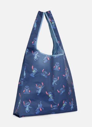 Stitch Reusable Blue shopping Bag