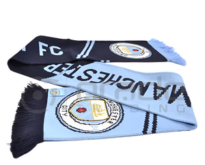 Manchester City Knitted Scarf