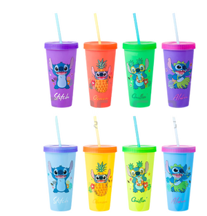 Lilo & Stitch 4-Pack Color Changing Cups – Tropical