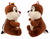 Chip 'n Dale Plush Set – Mini Bean Bag 6 1/2''