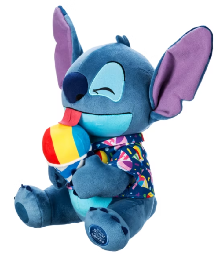 Stitch Attacks Snacks Shaved Ice Medium Soft Toy