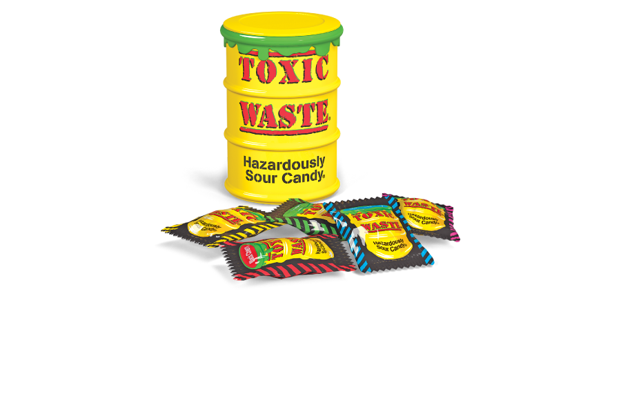 toxic waste Original sour candy