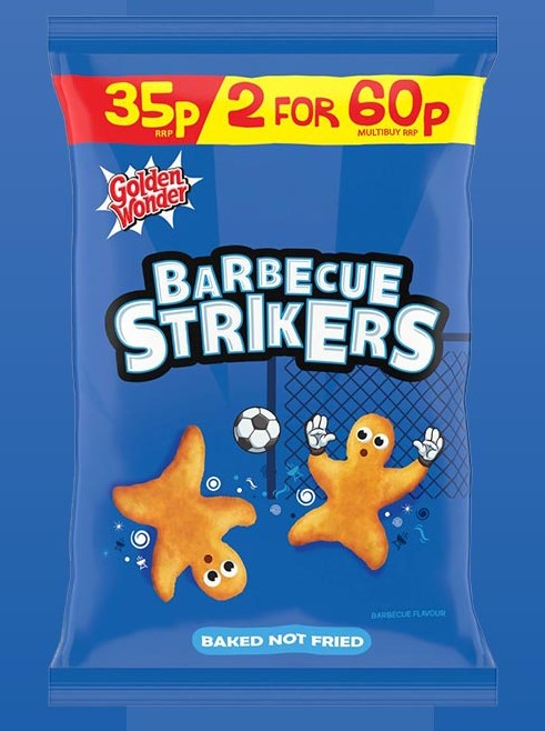 Golden Wonder Strikers Barbecue 22g