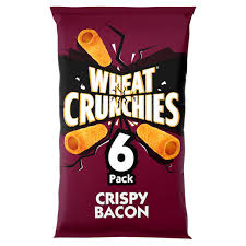 Wheat crunchies Bacon Multipack 6 pack