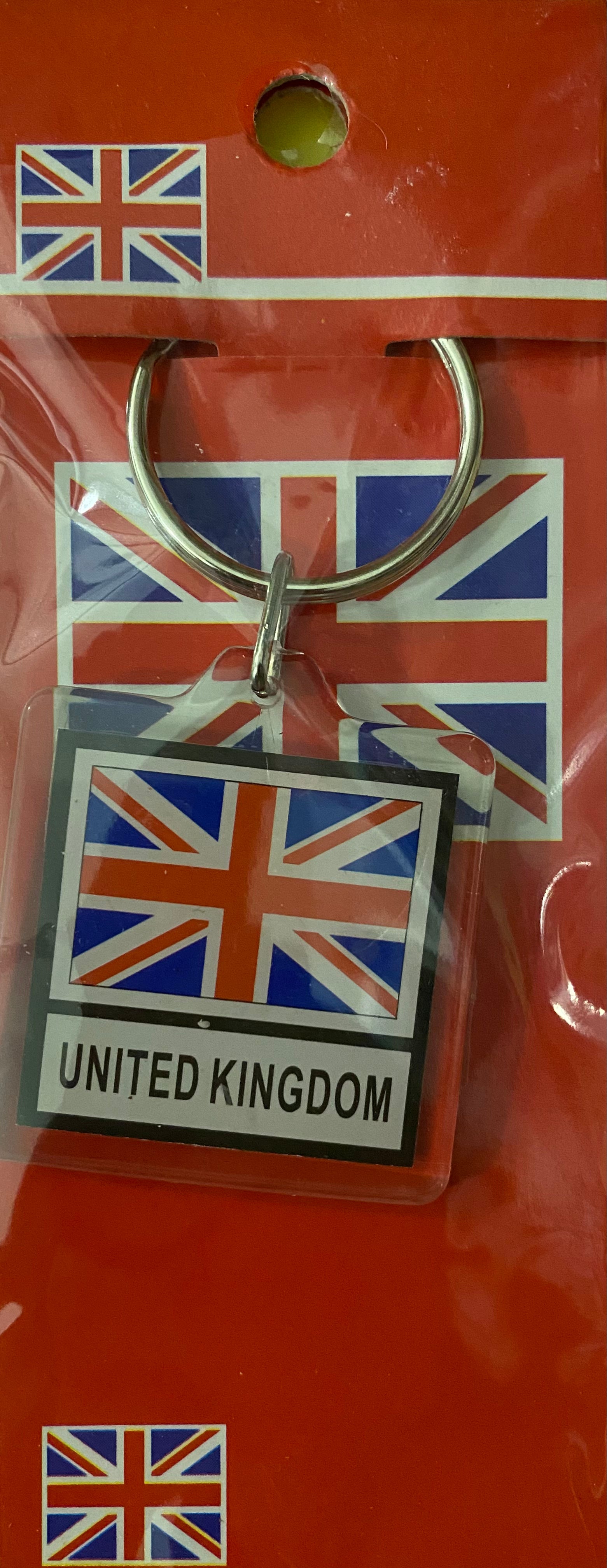 Union jack store keyring