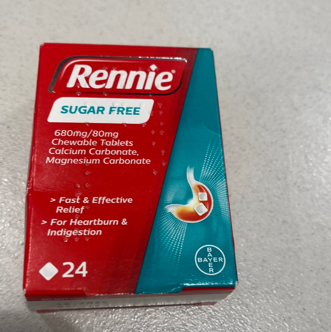 Rennie spearmint 24s