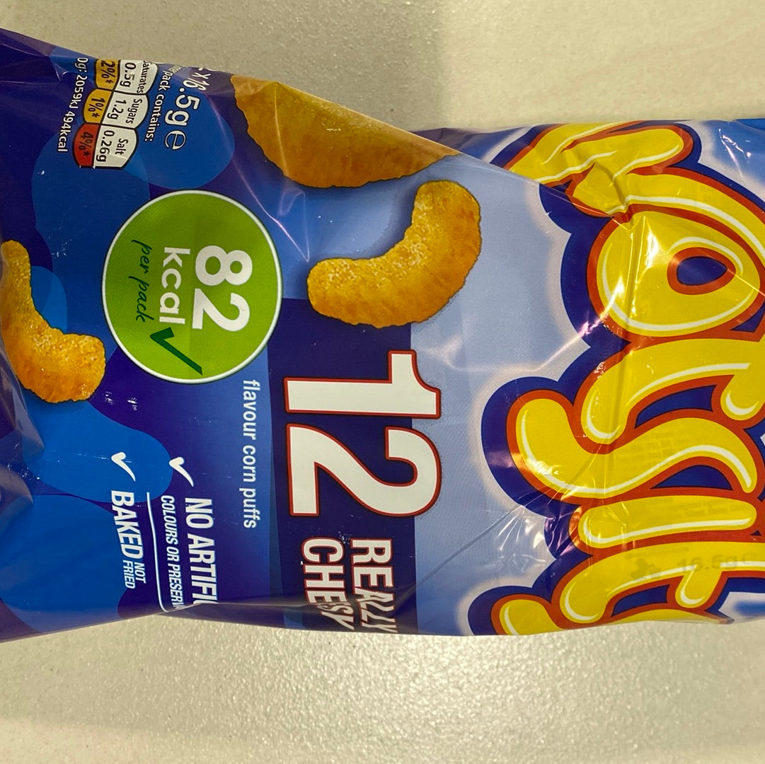 Wotsits Cheese Baked 12 Pack