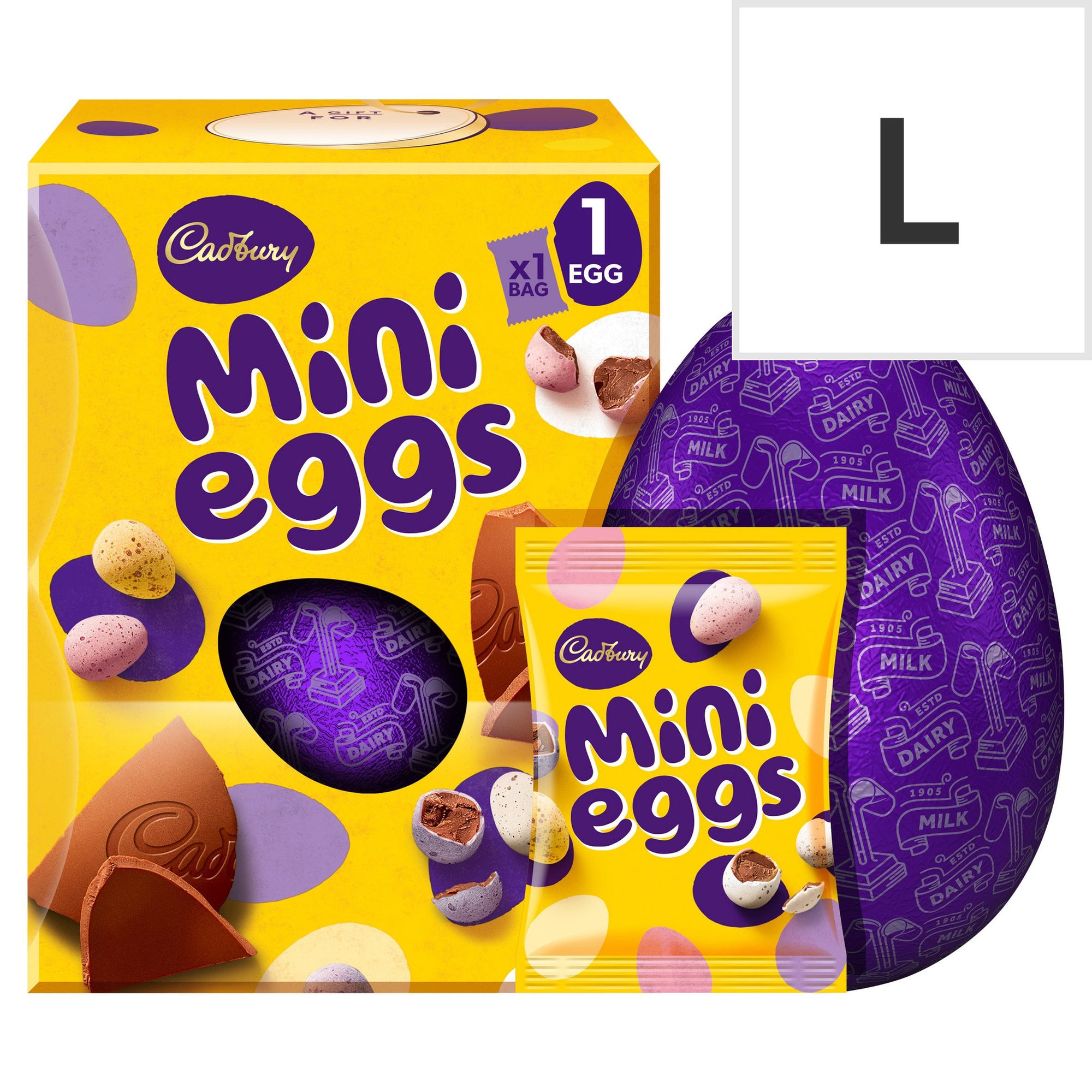 Cadbury Mini Eggs Egg 193.5g COMING SOON