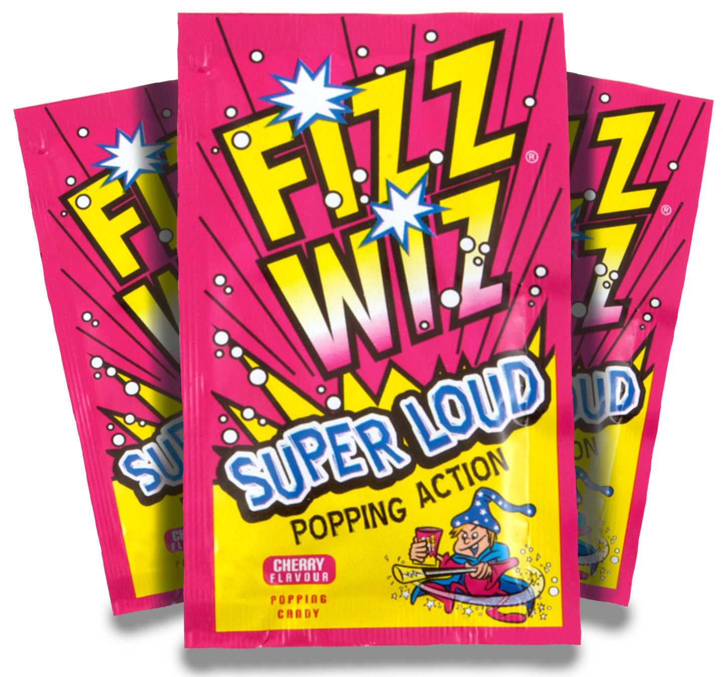 FIZZ WIZZ Popping Candy Cherry