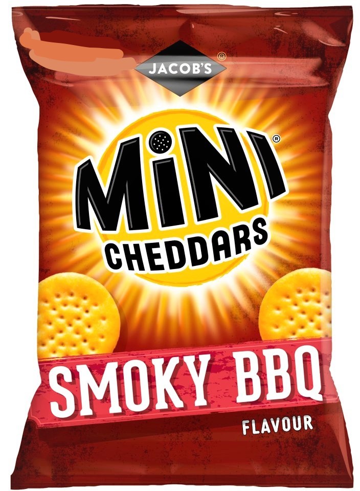 Jacob's Mini Cheddars Smoky Bbq 45g