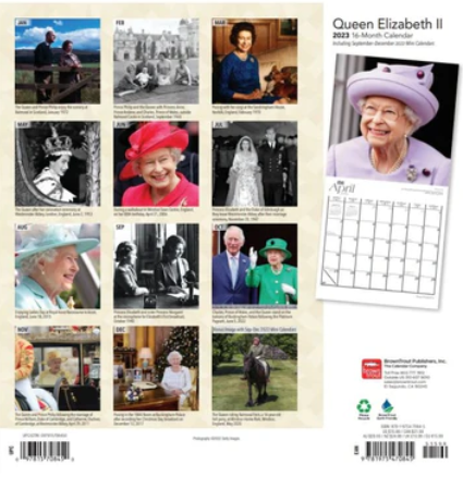 Queen Elizabeth II 2023 Commemorative Calendar - Little taste of home