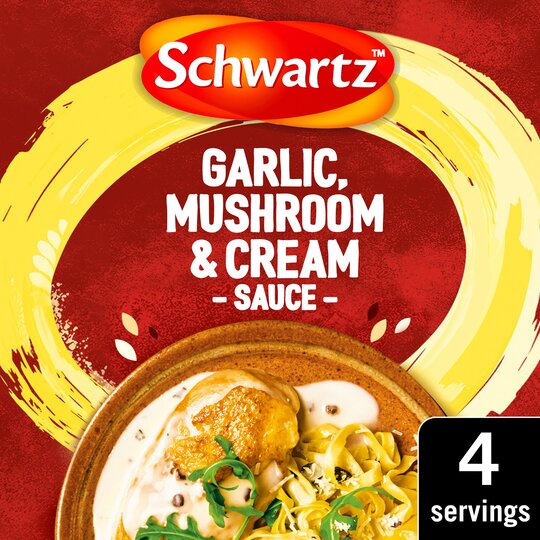 Schwartz Garlic Mushroom and Cream Sauce