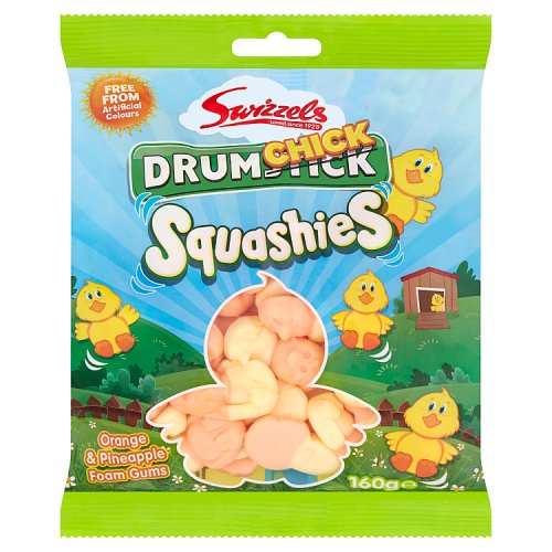 Swizzels Matlow Drumchick Squashies 120g COMING SOON