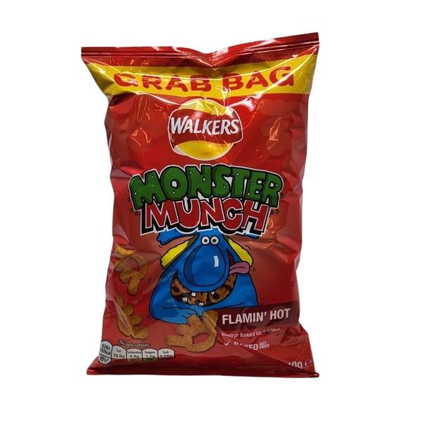 Walkers Monster Munch Flamin' Hot- 40g sweet n spicy